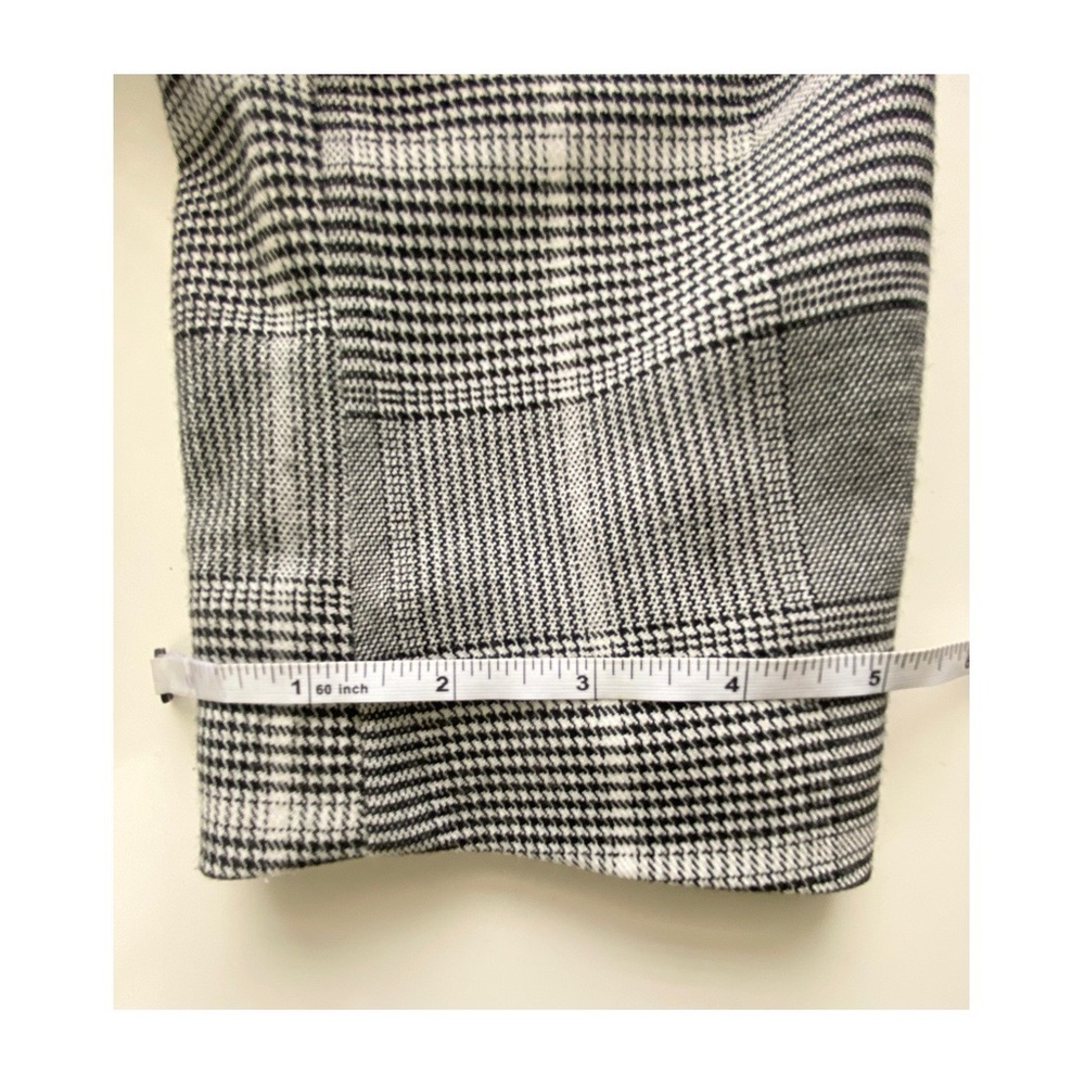 Topman Mens Double Breasted Jacket Blazer Sz 40R Gray Plaid - Picture 12 of 12